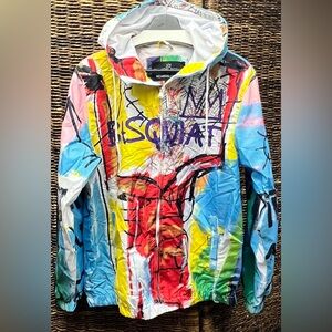 Members‎ Only Jacket,Jean-Michel Basquiat, Medium, Full Zip
